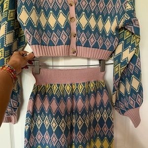 FREE PEOPLE NWT PRINTED COORD